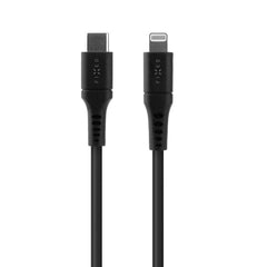 Fixed Liquid USB-C til Lightning PD Kabel 60W - 0.5m - Sort