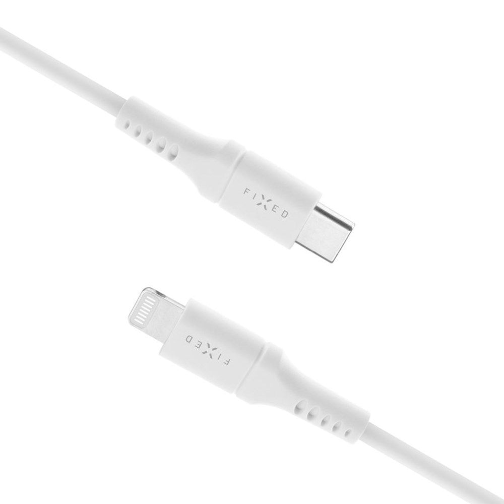 Fixed Liquid USB-C til Lightning PD Kabel 60W - 2m - Hvid