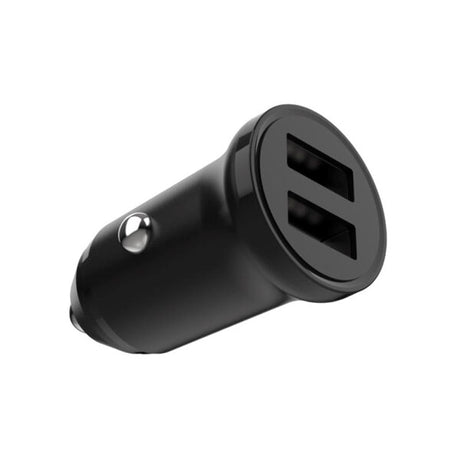 Fixed Mini Biloplader 2x USB-A 15W - Sort