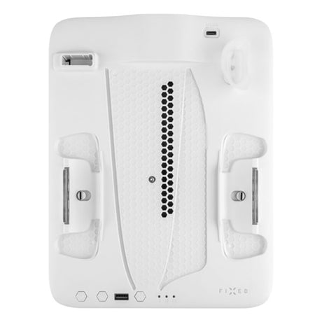 PS5 Slim Stander m. Køling / 1 x USB-A & 1 x USB-C / 2 x PS5 Controller Ladepladser - Sort / Hvid