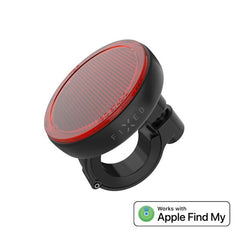 Fixed Tag Bike Tracker - Bluetooth GPS Tracker – Apple Find My Kompatibel - Sort / Rød