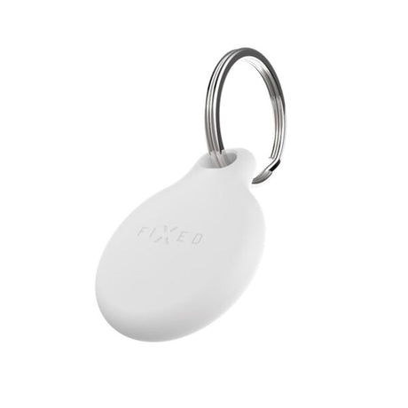 Fixed Silky Silikone Cover til Apple AirTag 1. & 2. Gen. - Hvid