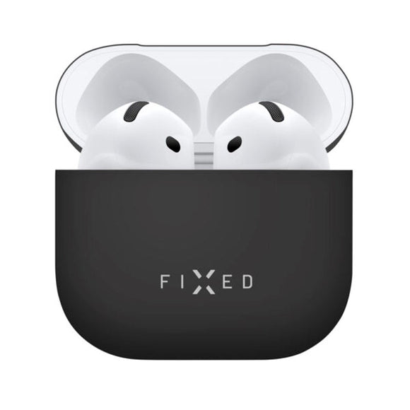 Apple AirPods (4. gen.) Fixed Silikone Cover - Sort
