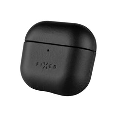 Fixed Apple AirPods (4. gen.) Ægte Læder Case - Sort
