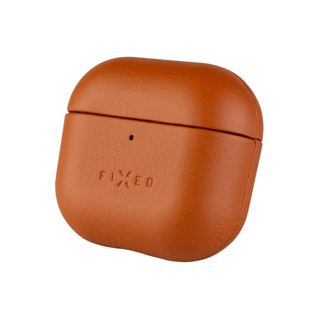 Fixed Apple AirPods (4. gen.) Ægte Læder Case - Brun