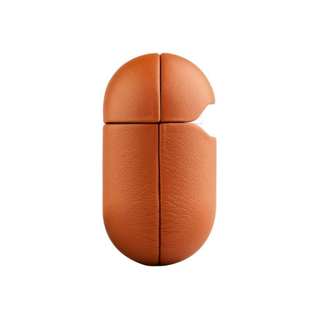 Fixed Apple AirPods (4. gen.) Ægte Læder Case - Brun