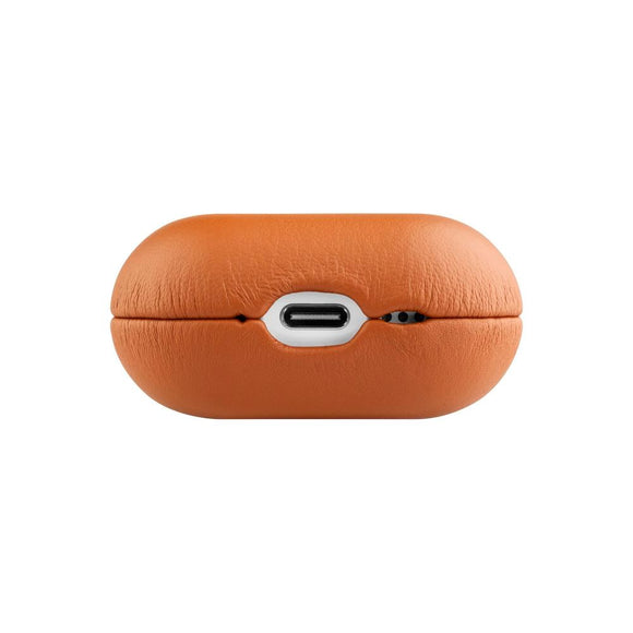 Fixed Apple AirPods (4. gen.) Ægte Læder Case - Brun
