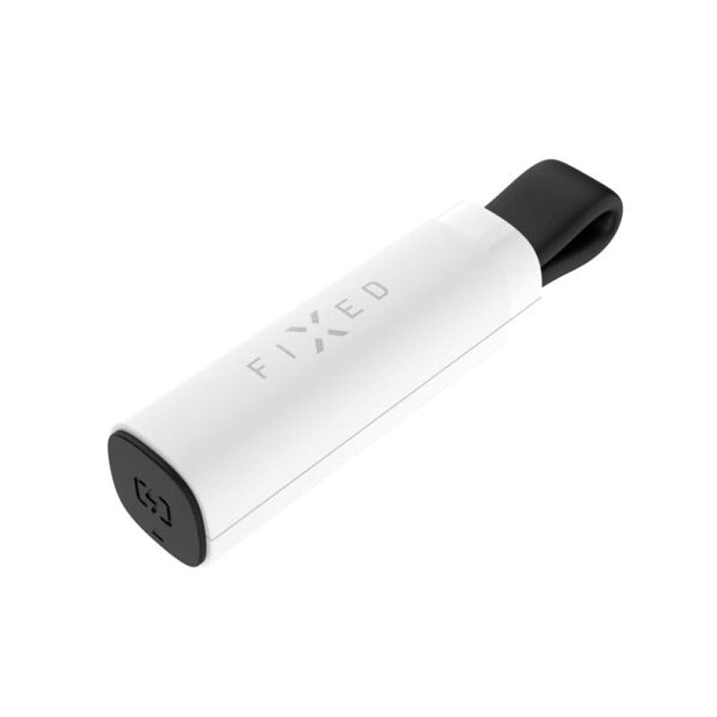 Fixed Sporingsenhed m. USB-C Opladning - Apple Find My Kompatibel - Hvid