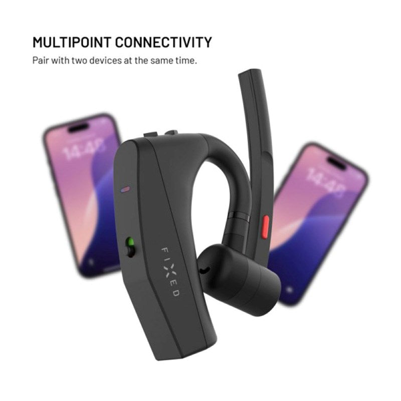 Fixed Talk Pro Trådløst Headset m. ENC - Open-Ear - Sort