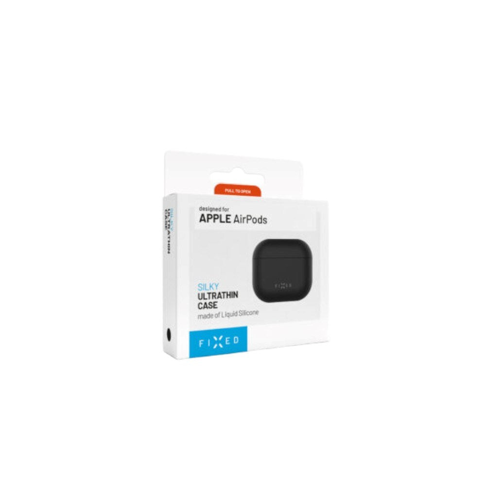 AirPods Pro (3. gen.) Fixed Silikone Cover - Sort