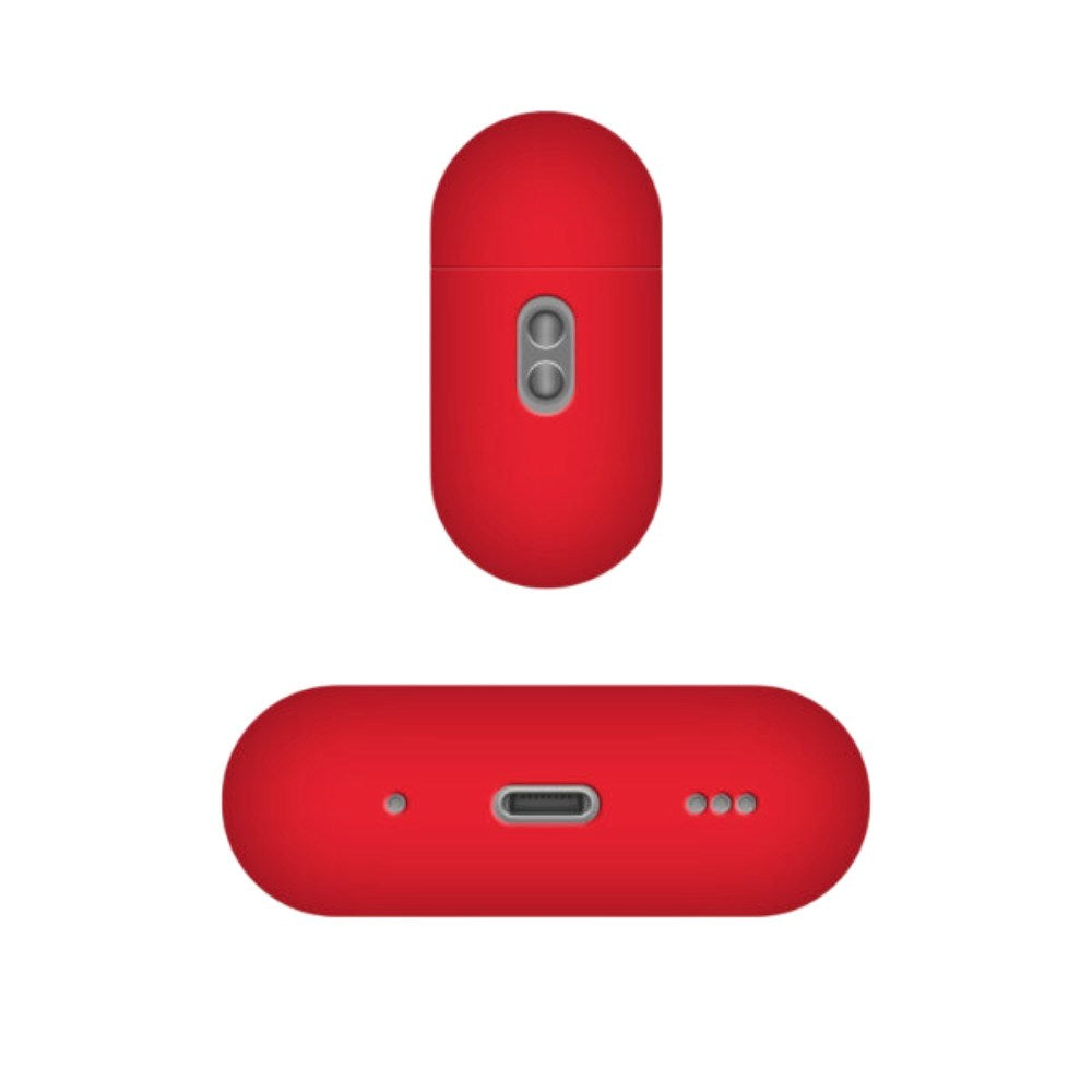 AirPods Pro (3. gen.) Fixed Silikone Cover - Rød