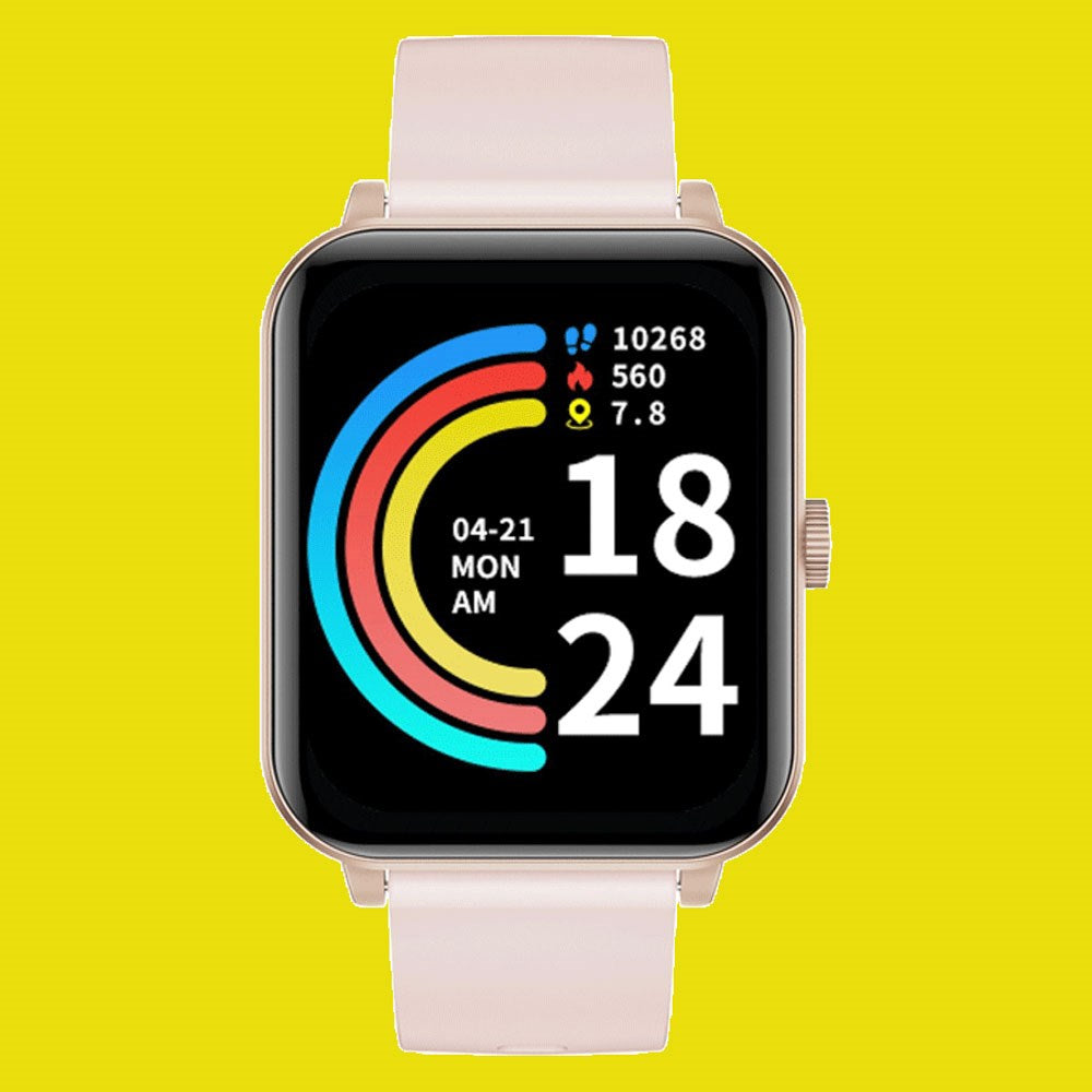 Niceboy WATCH Lite 4 - Smartwatch m. Sundhedssporing & Opkaldsfunktion - Rose Gold