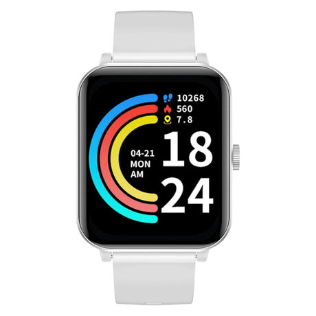 Niceboy WATCH Lite 4 - Smartwatch m. Sundhedssporing & Opkaldsfunktion - Silver