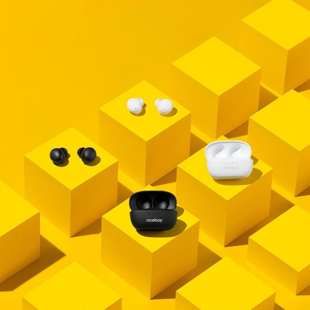 Niceboy HIVE Podsie 4 True Wireless In-Ear Høretelefoner - Hvid