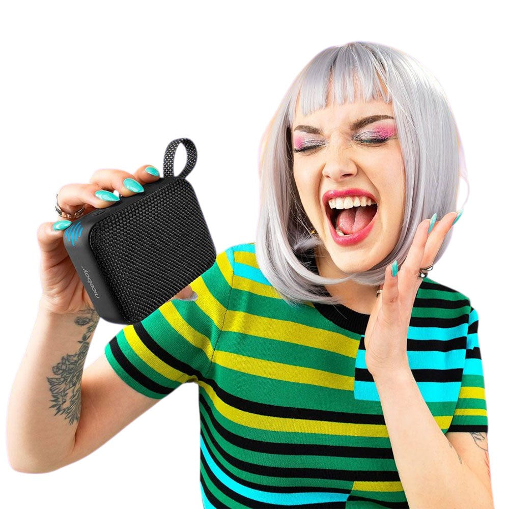Niceboy Atom 4 Bluetooth Højttaler - 6W - Sort