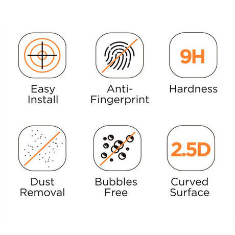 iPad Pro 11" (2025 / 2024) Mobile Origin Hærdet Glas Skærmbeskyttelse - Gennemsigtig