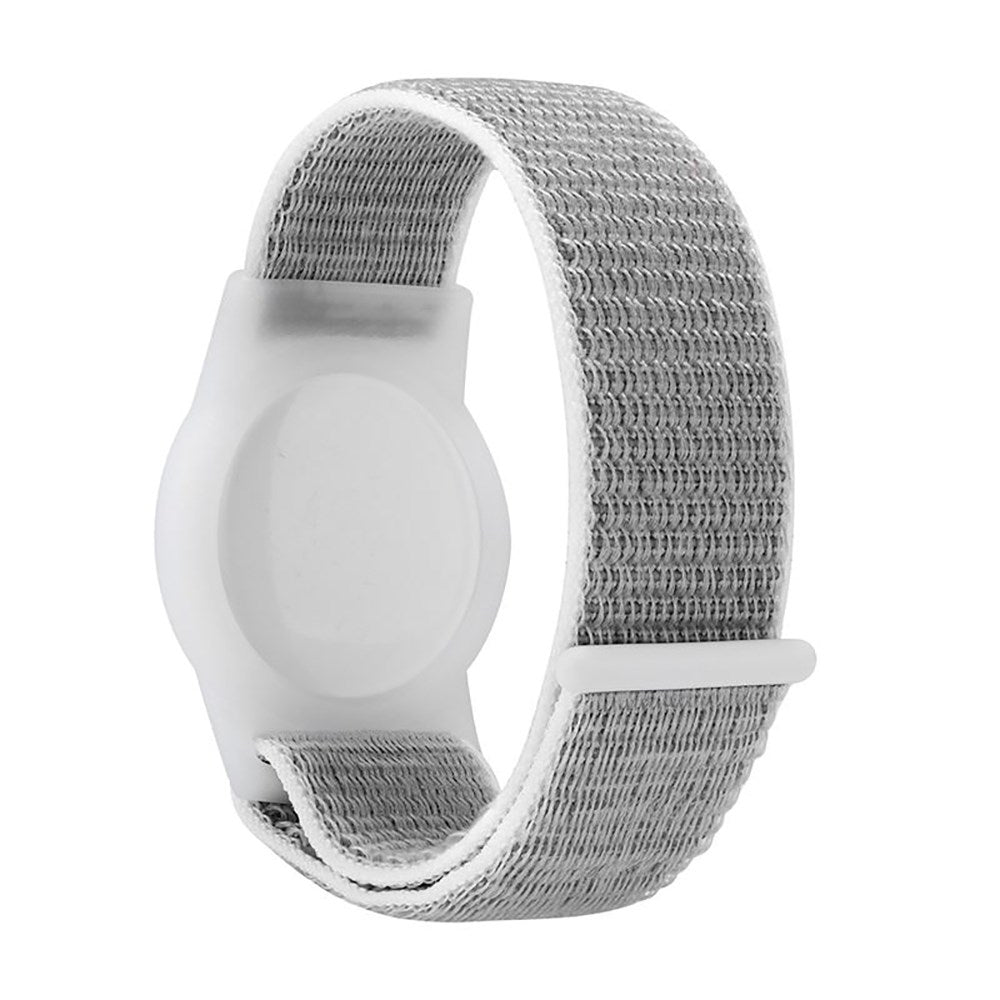 Apple AirTag 1. & 2. Gen. Nylon Beskyttelsescover m. Rem - Grå