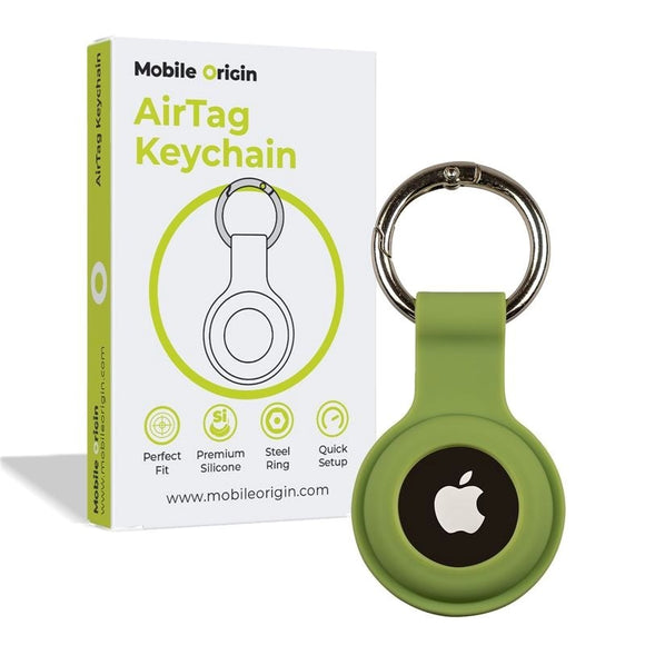 Mobile Origin AirTag 1. & 2. Gen. Nøglering - Grøn