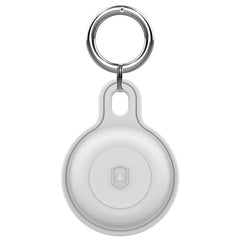 Mobile Origin Silikone AirTag Holder m. Nøglering - Hvid