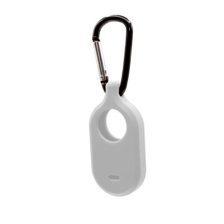 Mobile Origin Samsung Galaxy SmartTag2 Silikone Cover m. Karabinhage - Hvid