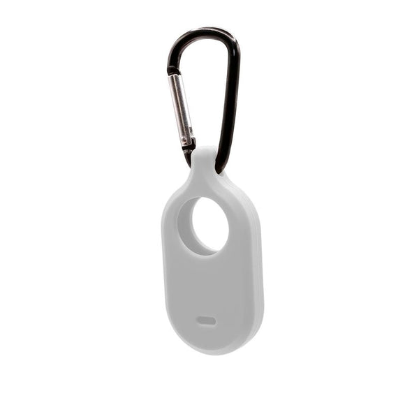 Mobile Origin Samsung Galaxy SmartTag2 Silikone Cover m. Karabinhage - Hvid