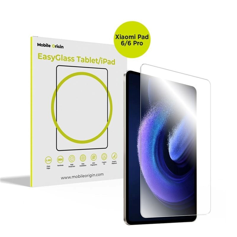 Xiaomi Pad 6 Mobile Origin EasyGlass Skærmbeskyttelse - Gennemsigtig