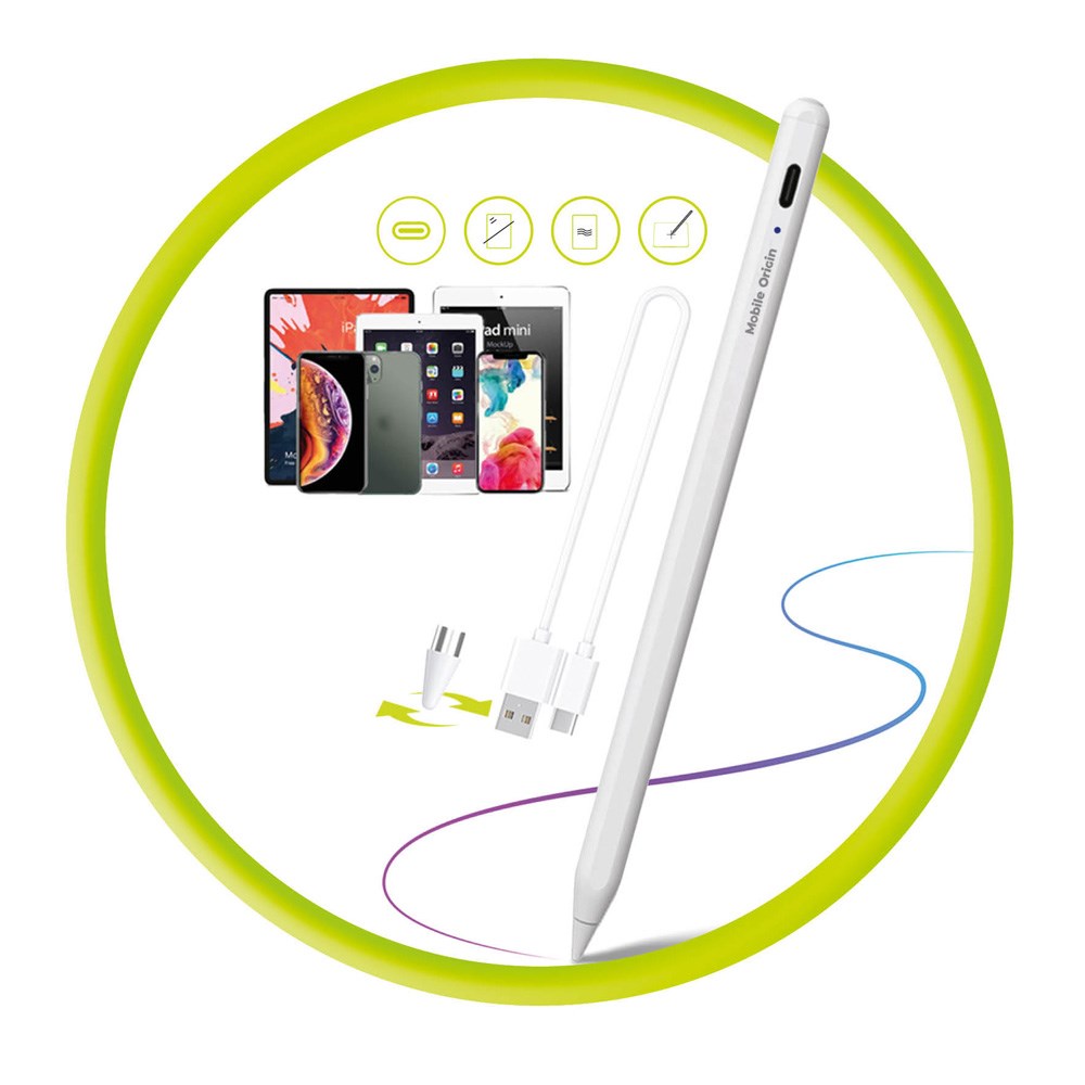 Mobile Origin Universal USB-C Stylus Pen - Hvid
