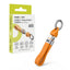 Mobile Origin 240W USB-C til USB-C Nøgleringskabel - 13cm - Orange