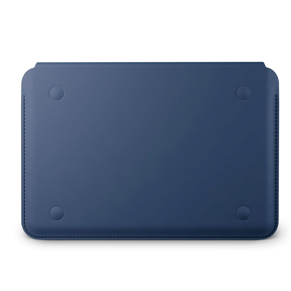 Epico Læder MacBook / Laptop Sleeve 13" (32 x 22,5 cm) - Mørkeblå