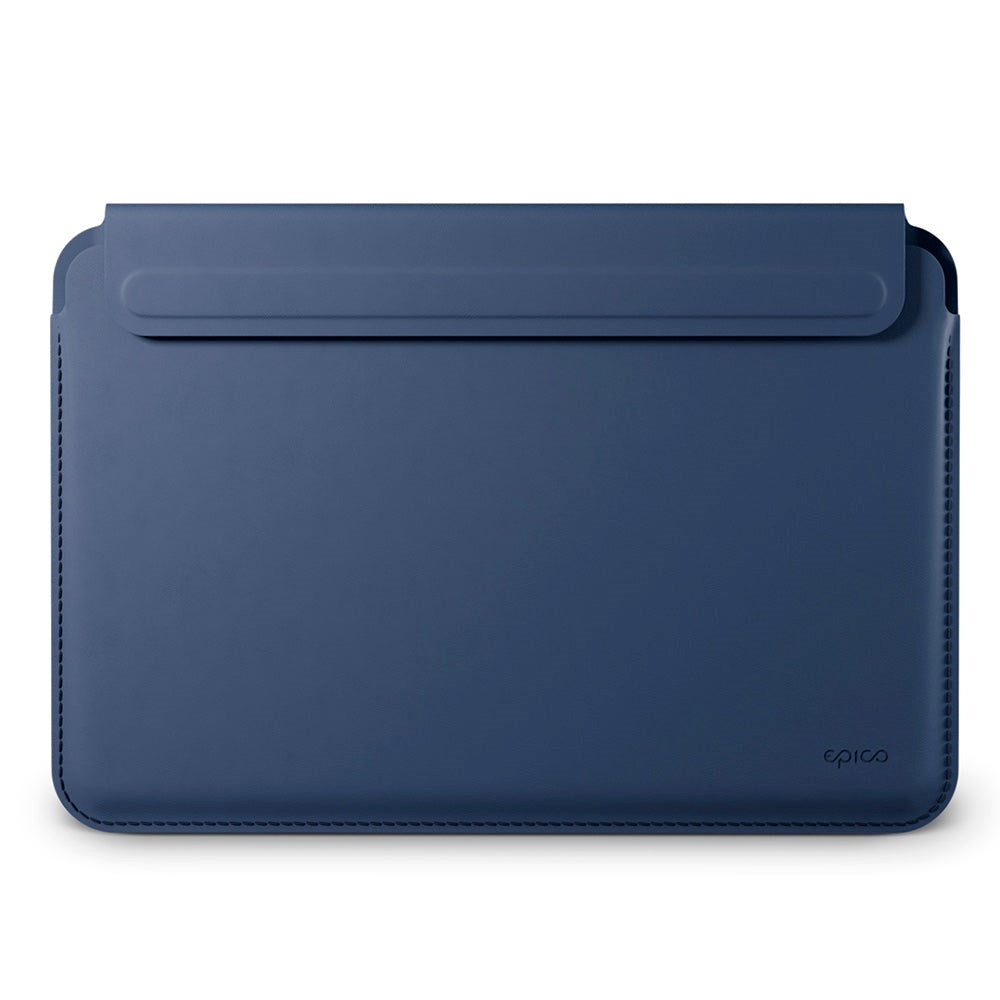 Epico Læder MacBook / Laptop Sleeve 13" (32 x 22,5 cm) - Mørkeblå