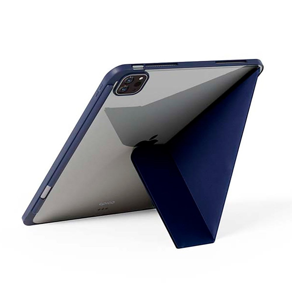 iPad Air 11-10.9" (2026-2020) / Pro 11" (2022-2018) Epico Hero Flip Cover - Origami - Blå