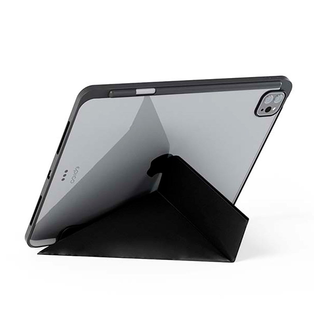 iPad Air 11-10.9" (2026-2020) / Pro 11" (2022-2018) Epico Hero Flip Cover - Origami - Sort