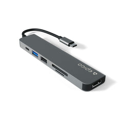 Epico Resolve 8K Aluminium 6-i-1 Hub - Space Grey