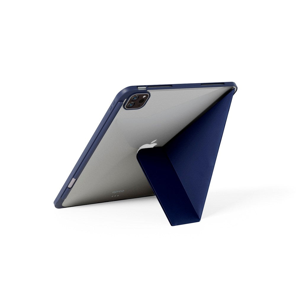 iPad Pro 11" (2025 / 2024) Epico Hero Flip Cover - Origami - Blå