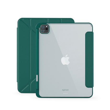iPad Pro 11" (2025 / 2024) Epico Hero Flip Cover - Origami - Grøn