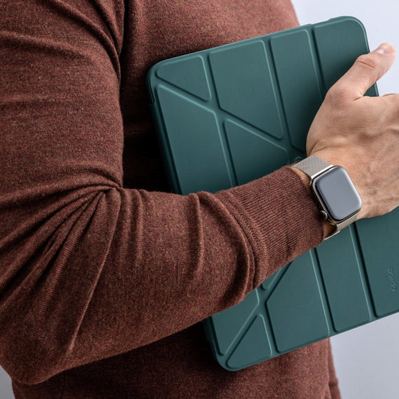 iPad Pro 11" (2025 / 2024) Epico Hero Flip Cover - Origami - Grøn