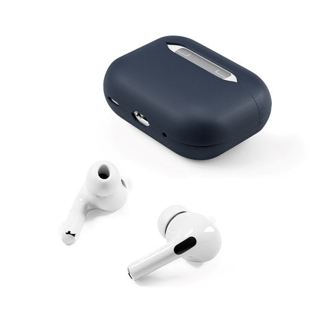 Epico AirPods Pro (2. Gen.) Ægte Læder Cover - Blå