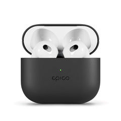 Epico AirPods (3. Gen.) Ægte Læder Cover - Sort