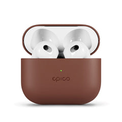 Epico AirPods (3. Gen.) Ægte Læder Cover - Brun