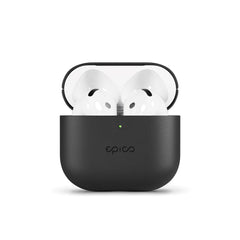 Epico AirPods (4. Gen.) Ægte Læder Cover - Sort