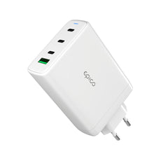 Epico UltraBoost GaN 140W Vægoplader m. 3x USB-C & 1x USB-A - Hvid