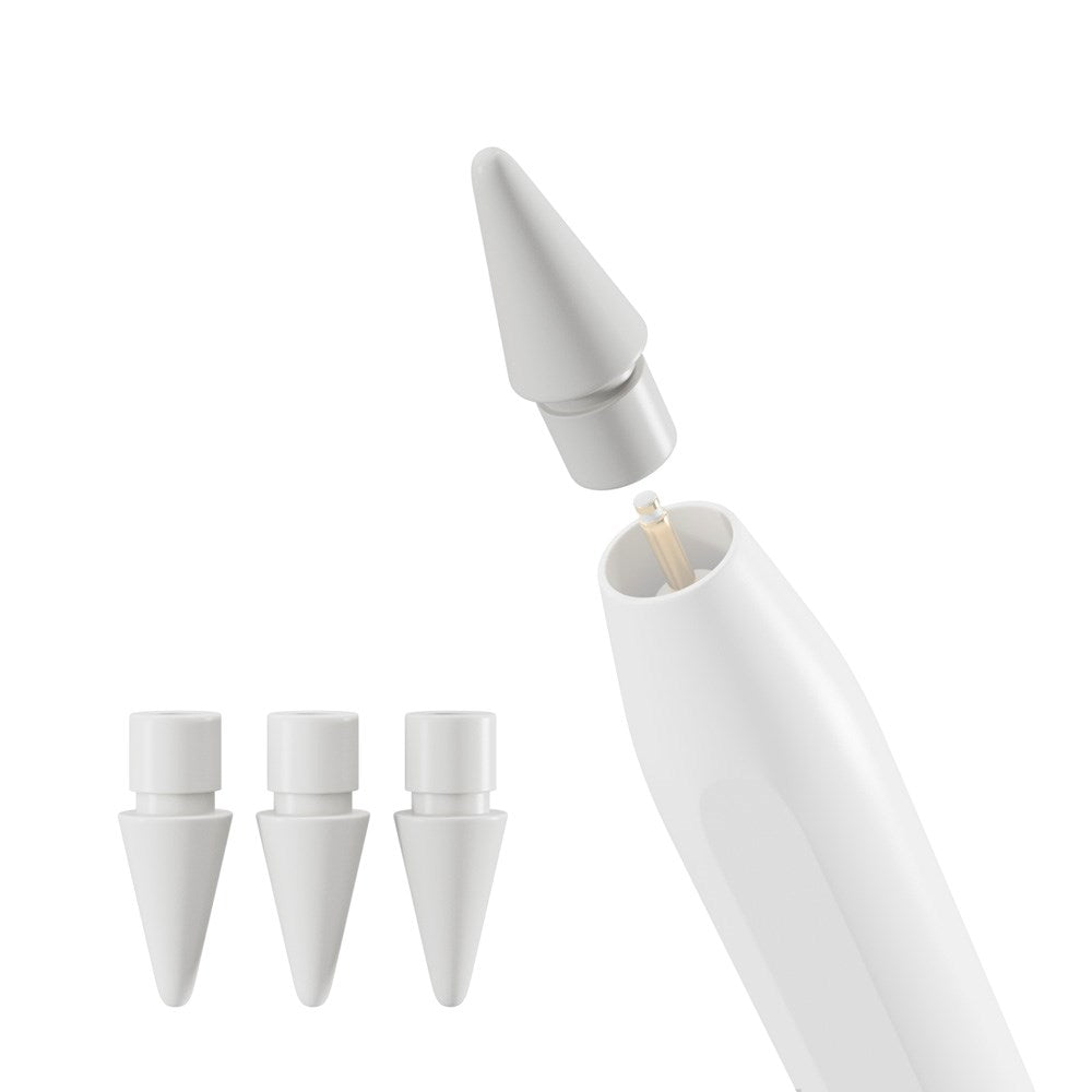 Epico Stylus Spidser til UltraPen Stylus ES50 & Apple Pencil - Hvid