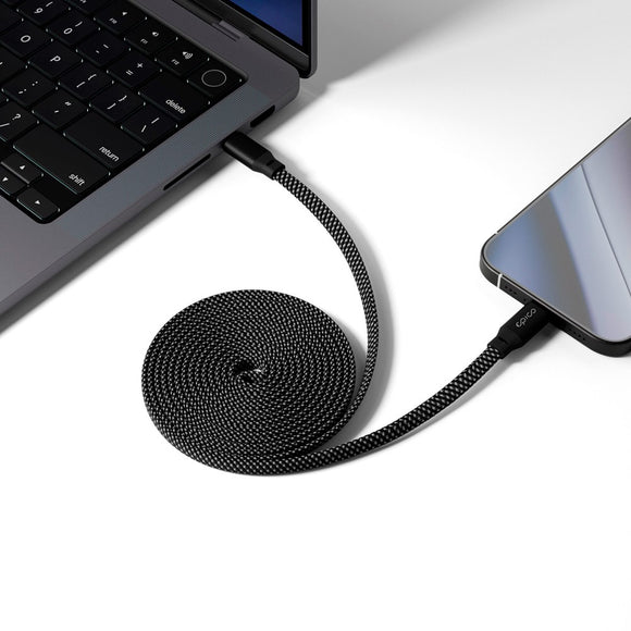 Epico UltraLink 240W Magnetisk USB-C til USB-C Kabel - Sort