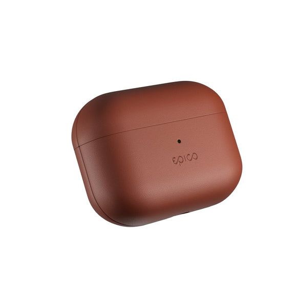 Apple AirPods Pro (3. gen.) Epico Ægte Læder Cover - Brun