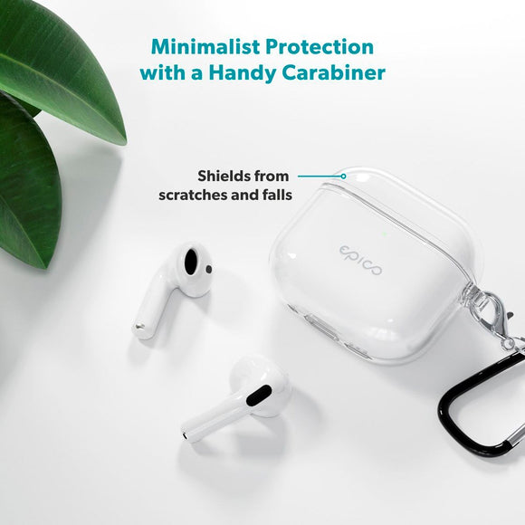 Apple AirPods Pro (3. gen.) Epico Transparent Cover - Gennemsigtig