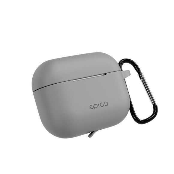 Apple AirPods Pro (3. gen.) Epico Outdoor Silicone Cover - Grå