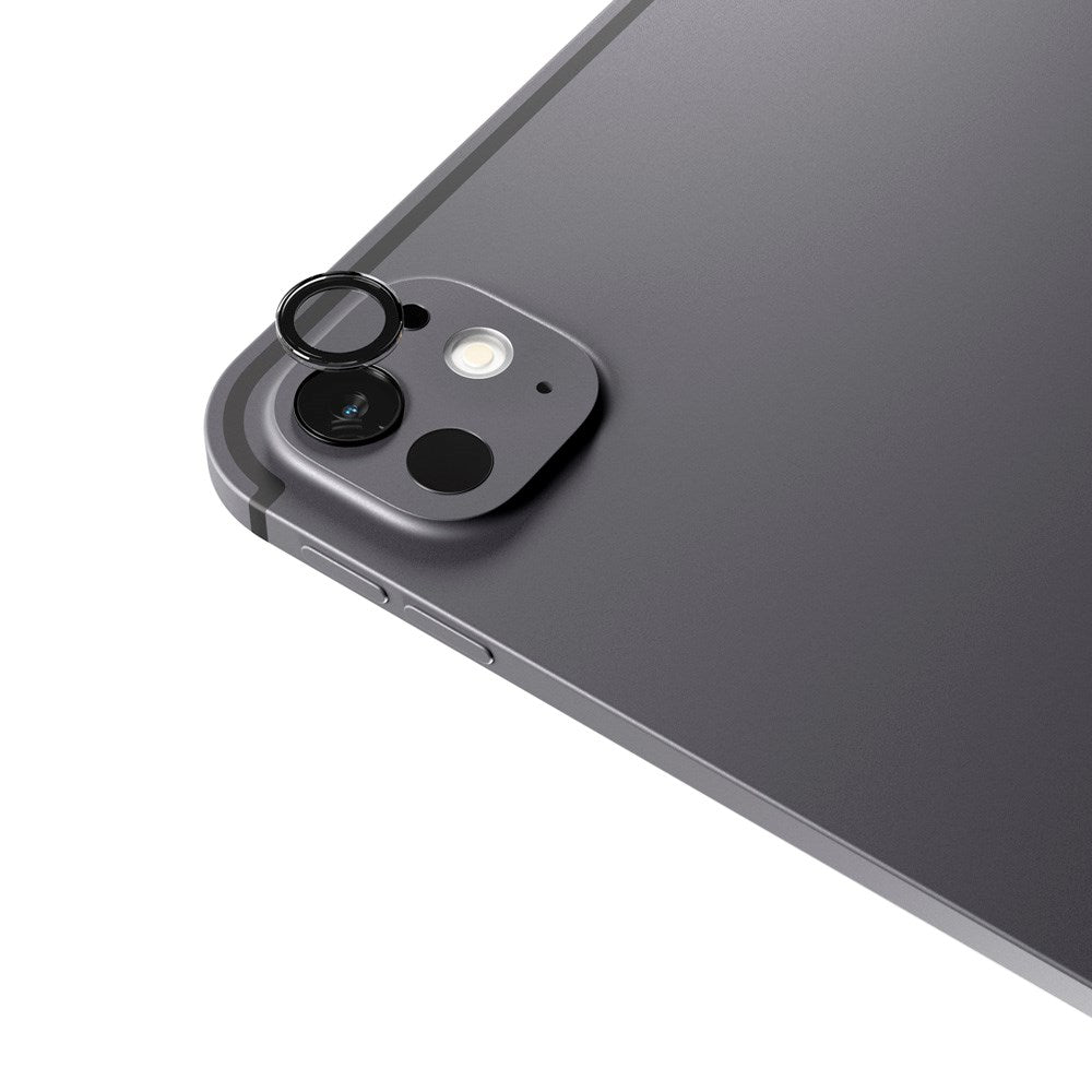 iPad Pro 11" (2025 / 2024) / Pro 13" (2025 / 2024) Epico Kameralinsebeskyttelsesglas m. Installationsramme - Gennemsigtig