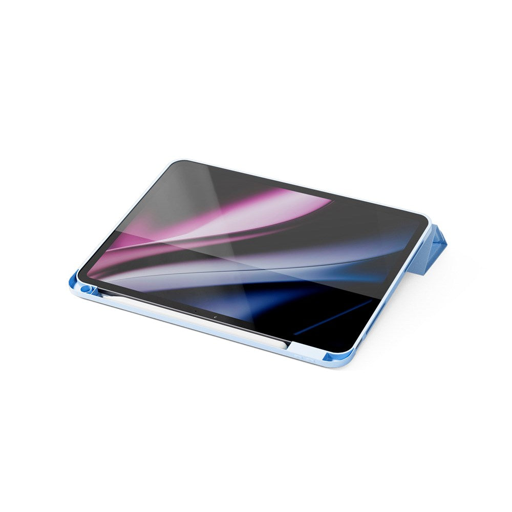 iPad Pro 12.9" (2022-2018) / Air 13" (2026-2024) Epico Hero Flip Cover m. Kamerabeskyttelse - Lyseblå