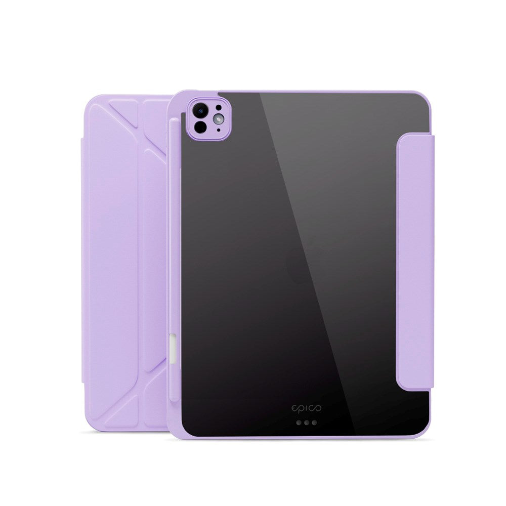iPad Pro 11" (2022-2018) / Air 11" (2026-2024) / Air 10.9" (2022-2020)  Epico Hero Flip Cover m. Kamerabeskyttelse - Lilla