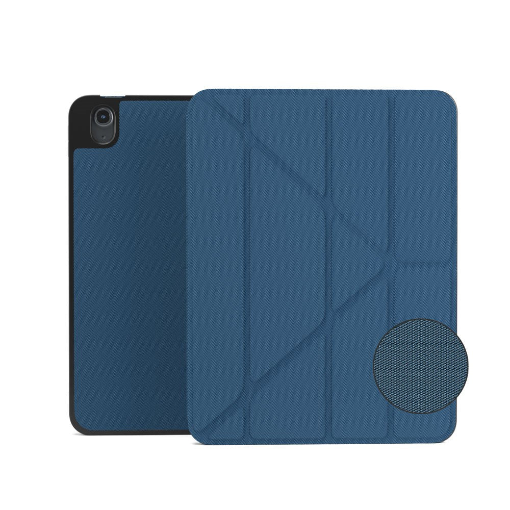 iPad 11" (2025) / 10.9" (2024 / 2022) Epico SolidWoven Flip Cover - Blå
